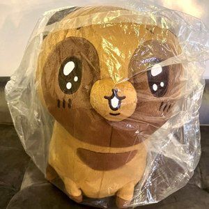 BNWT Tanuki to Kitsune (Raccoon & Fox) Starry Eyed Plushy